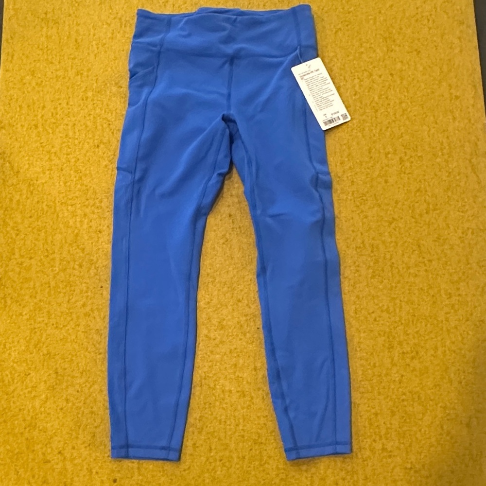 lululemon athletica Vibrant Blue Leggings